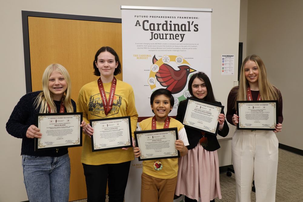 A Cardinals Journey Honorees for Self-Aware Mindset