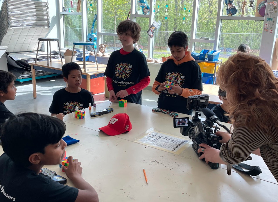Kromrey speedcubing club members