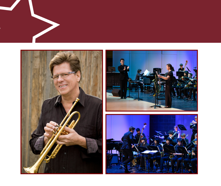 Wayne Bergeron and MHS jazz ensembles