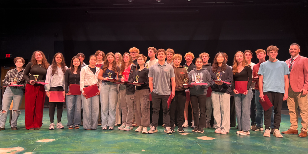 2006 Department Award honorees with Mr. Reinhart