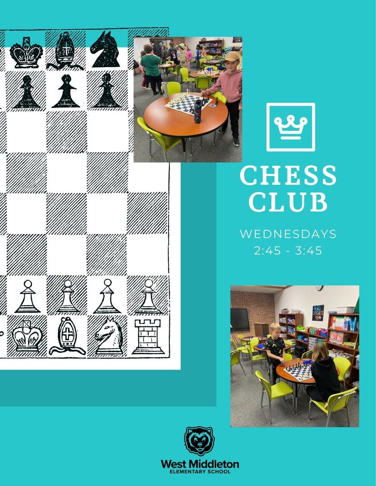 Chess club flyer