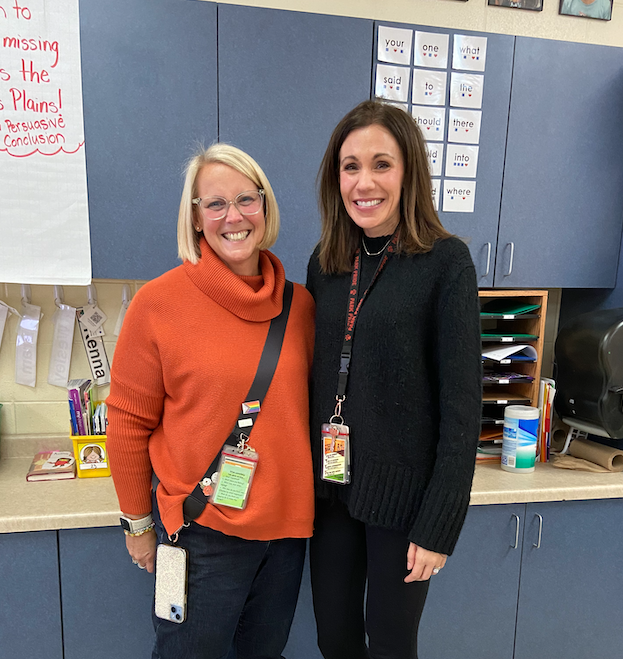 Jacki Greene and Caroline Estabrook