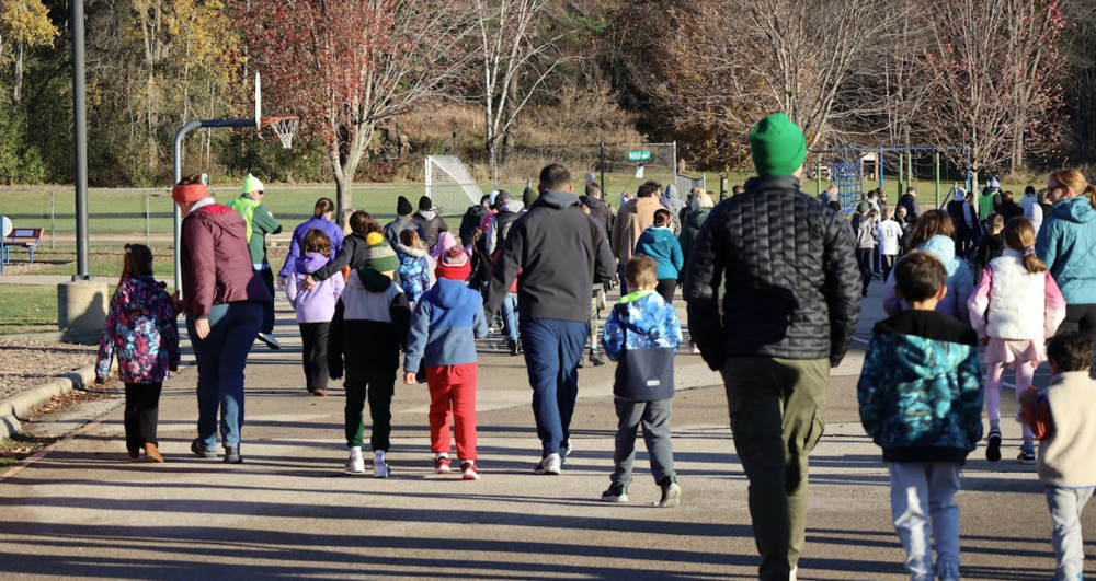 November All School Walk