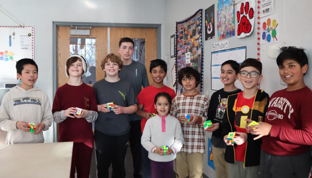 Kromrey speedcubing club members