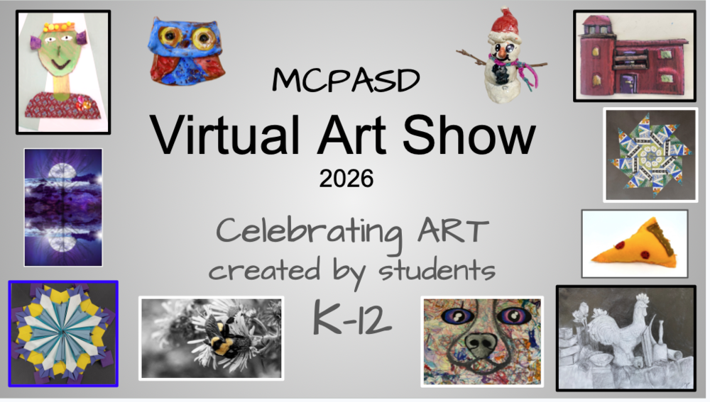 Districtwide Virtual Art Show Showcases Student Creativity