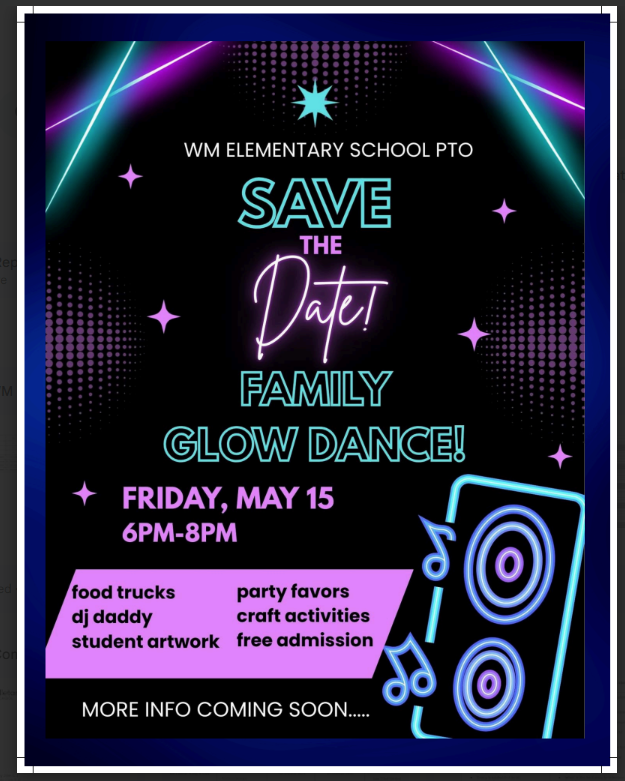 Glow Dance Flyer