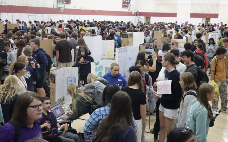 Student Activities Fair at Middleton High School