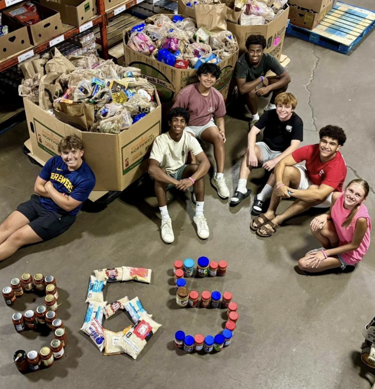 Middleton Meals Matter members celebrating the group's first anniversary