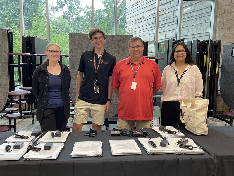 Members of the MCPASD Technology Services team during the 2025 New Educator Induction