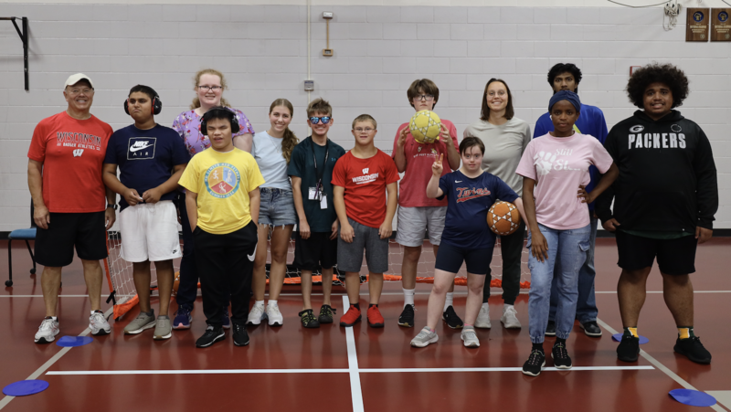 Adapted Sports League athletes and coaches