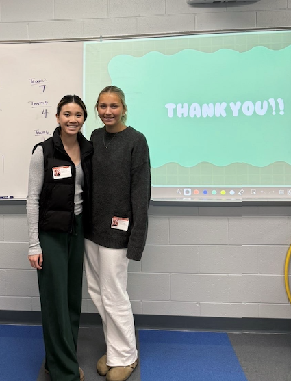 Sophia Chen and Sophia Pientka