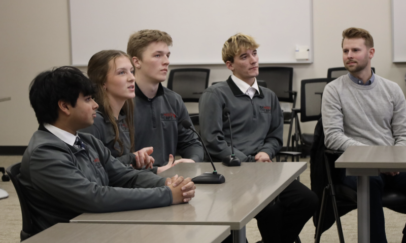 Students also shared reflections on what the experience meant to them.