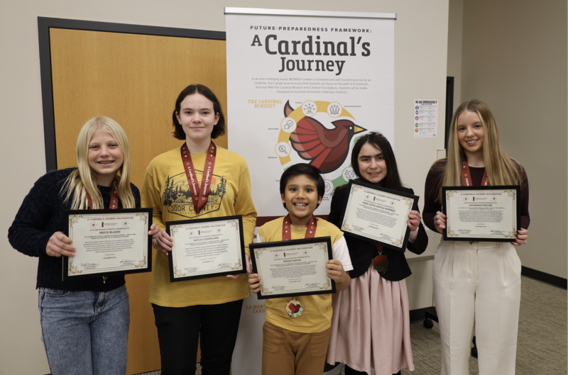 December 2025 Cardinal's Journey Award winners