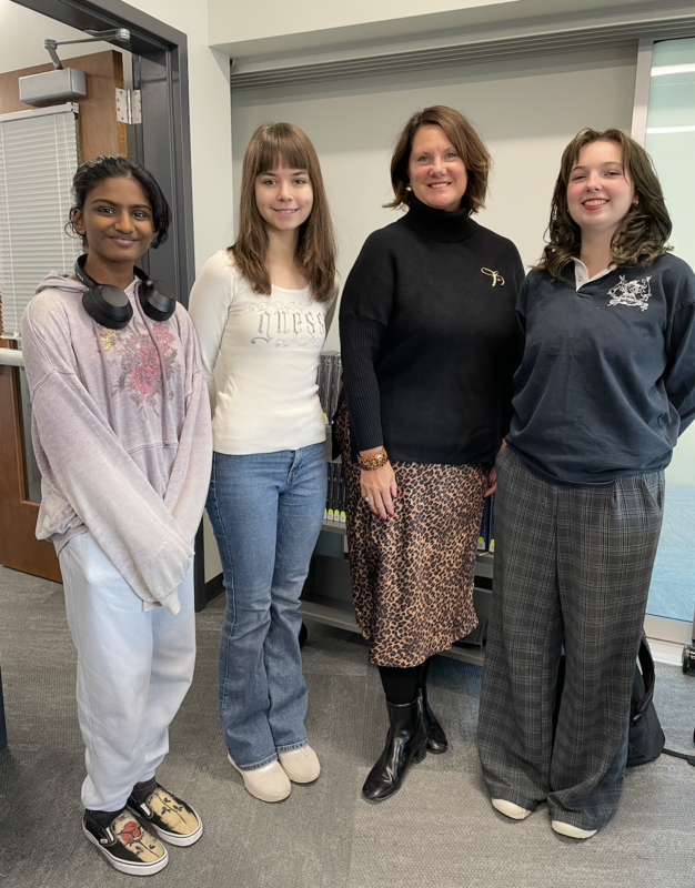 Nikhila Annadevula, Yuliia Dembitska, Dana Monogue, and Cora Wieneke