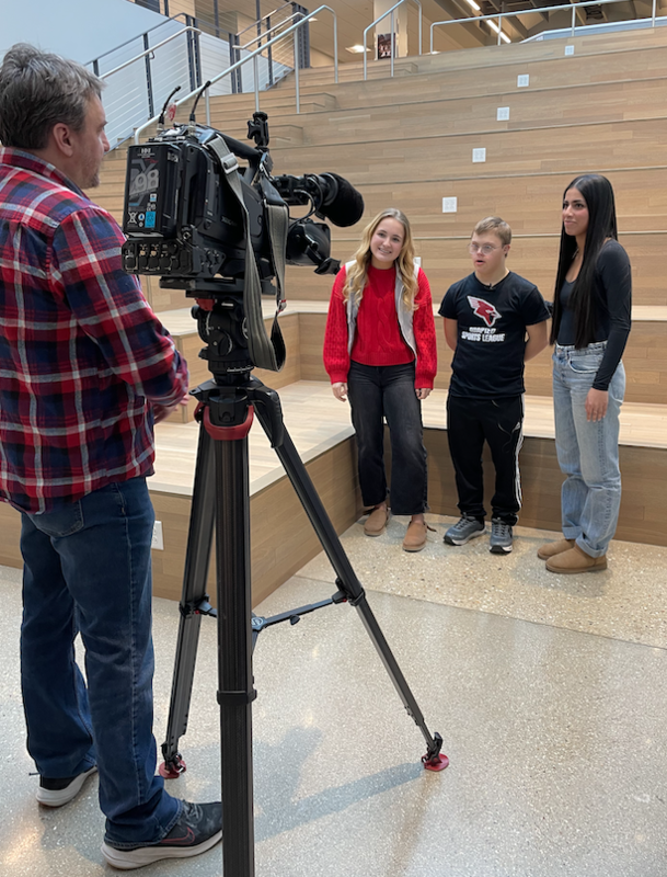 Cate, Coleman and Tvisha talk with WKOW 27
