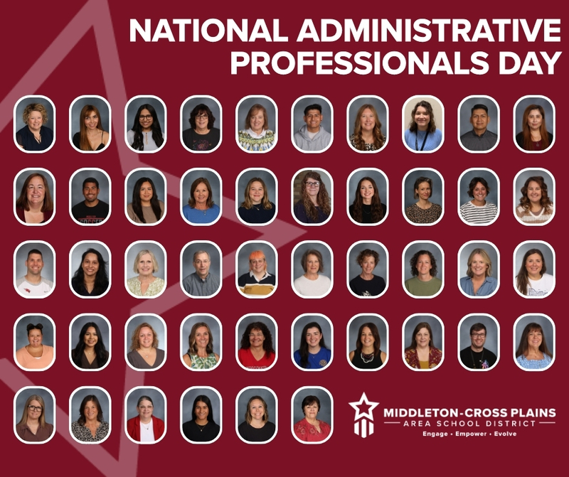 Collage of administrative professionals in MCPASD