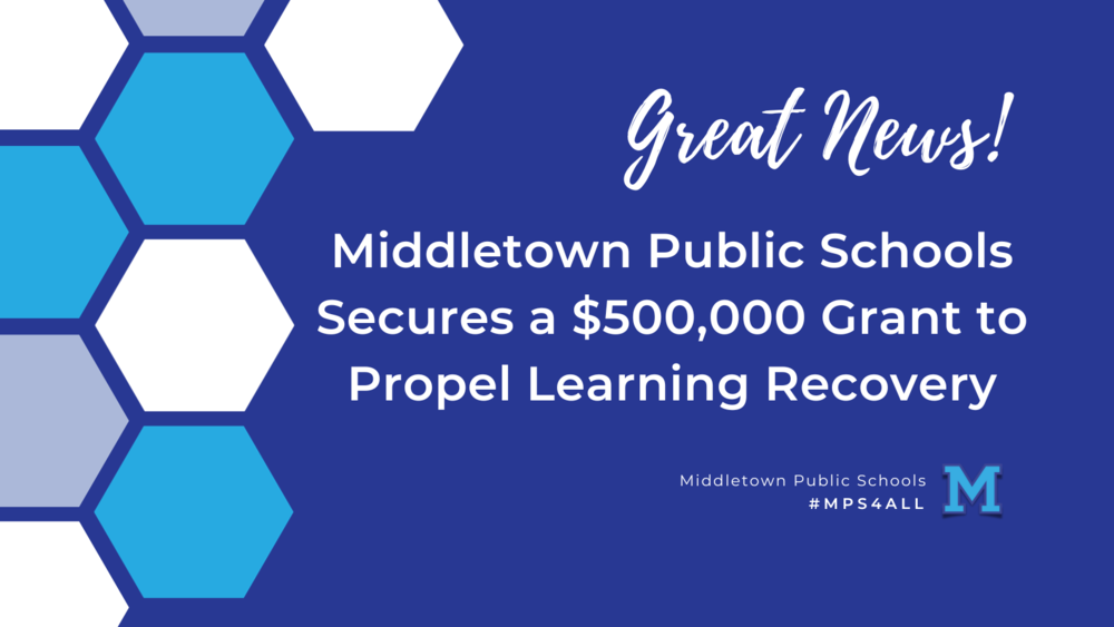 Middletown High Dosage Tutoring Grant Announcement