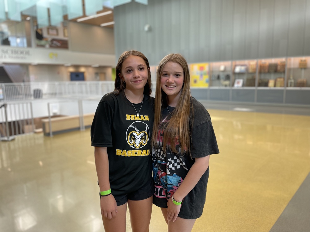 Mia Morello and Olivia Bysiewicz