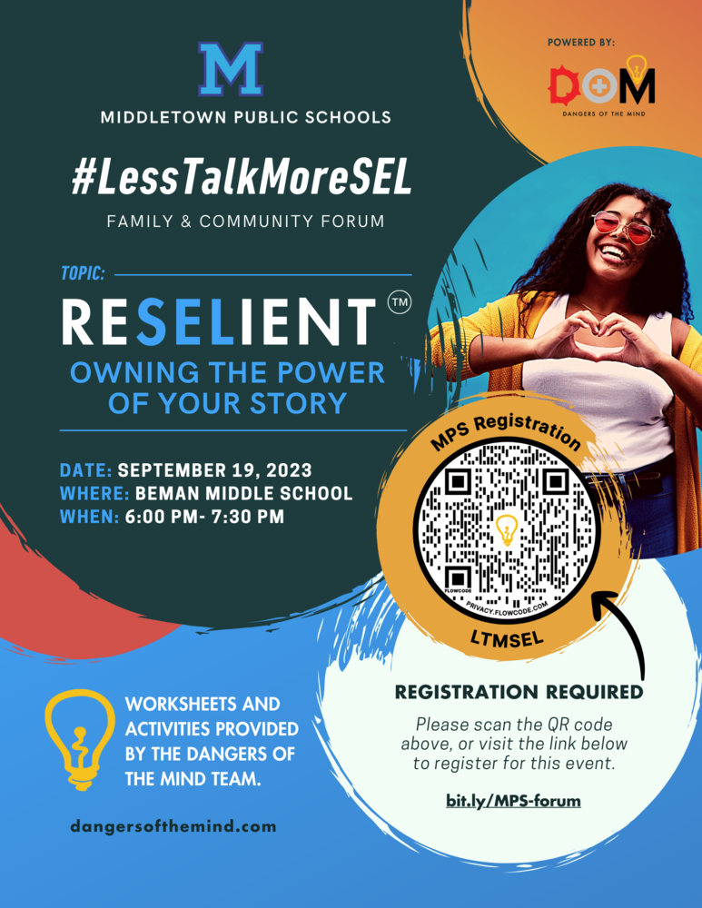 ​ReSELience: Owning the Power of Your Story through Social-Emotional Learning (Parent & Community SEL Workshop)