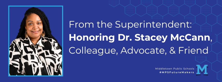 Honoring Dr. Stacey McCann
