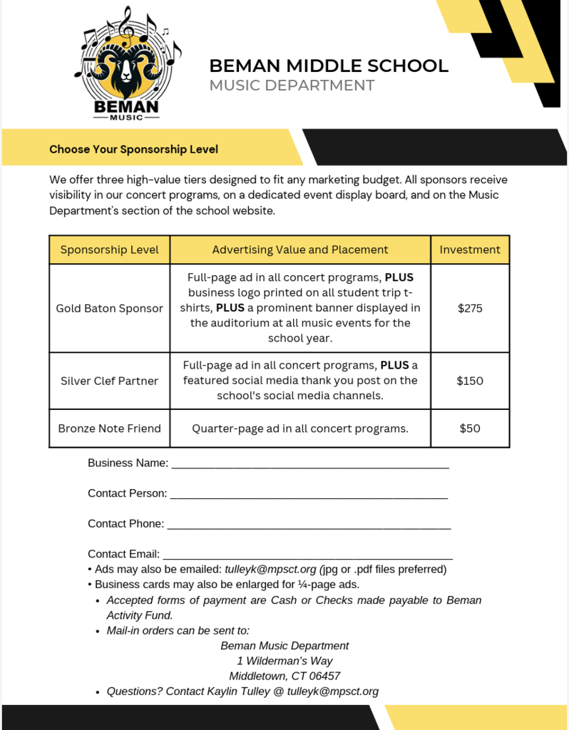 Picture of the Sponsorship form, PDF can be found at the link https://drive.google.com/file/d/1TyybbVMztM5nnLjpqN7lX7cEAib877wj/view?usp=drive_link