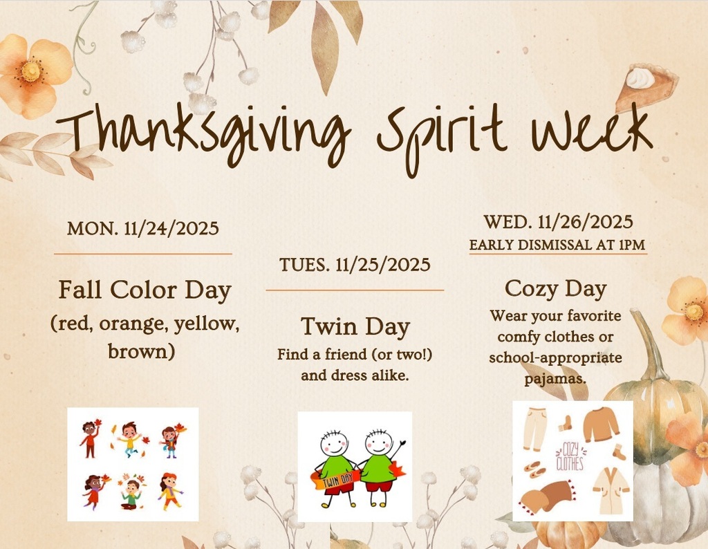 Thanksgiving Spirit Week