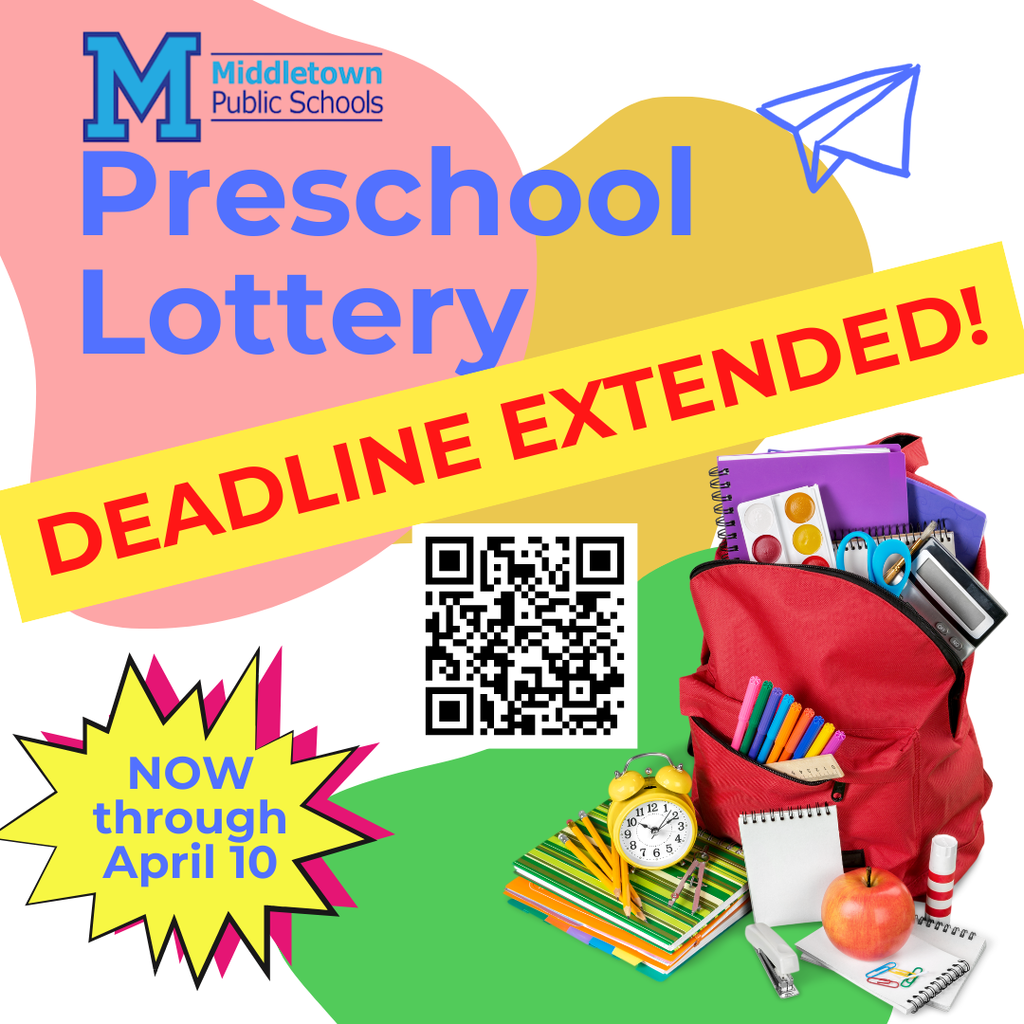 Announcement about preschool lottery extension to April 10
