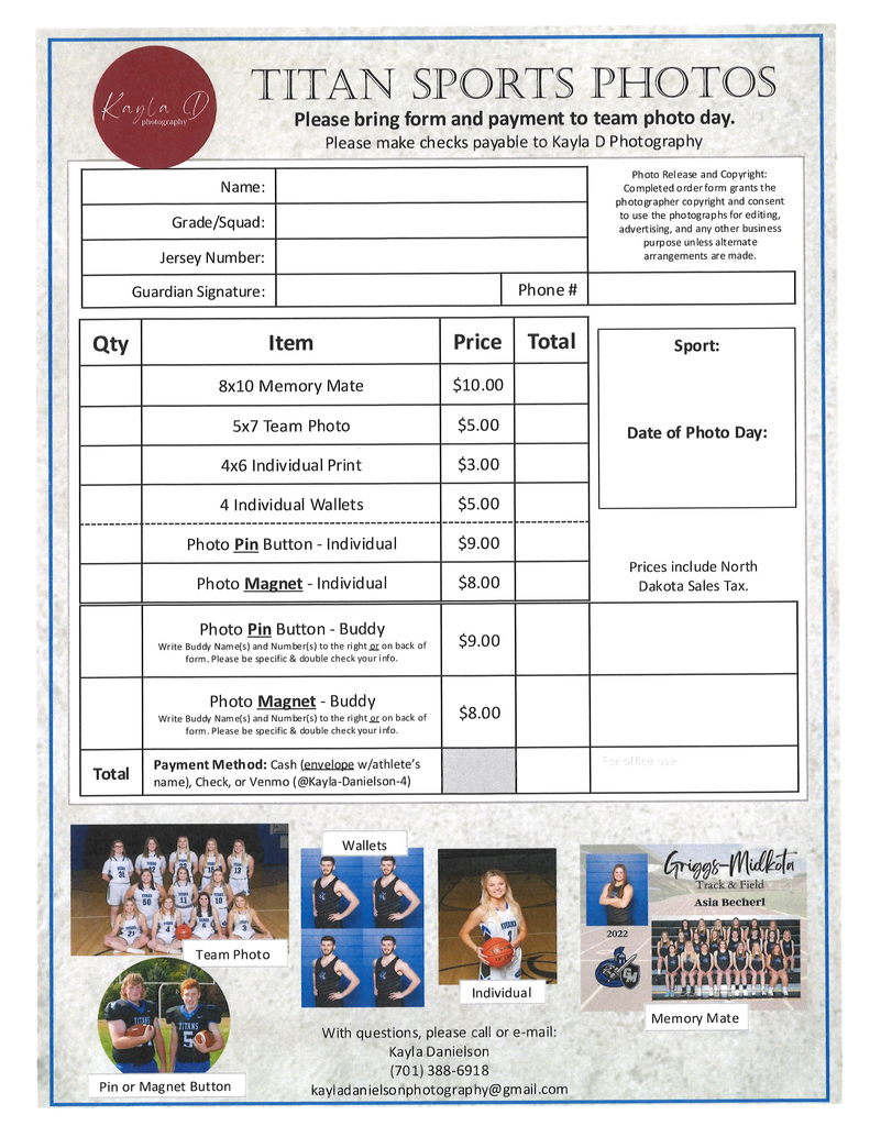 Sports Pic Form