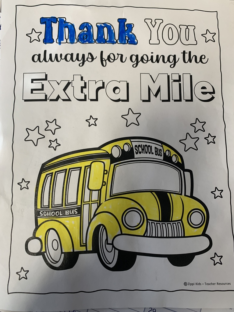 Thank you Bus Drivers!