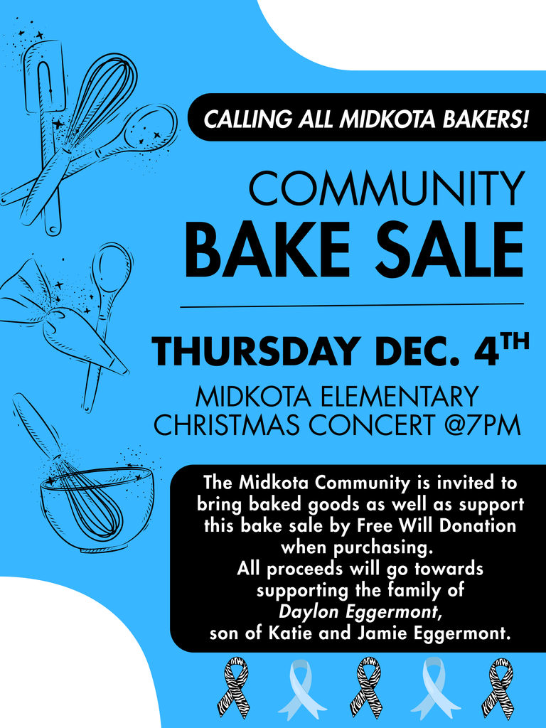 Bake Sale flyer
