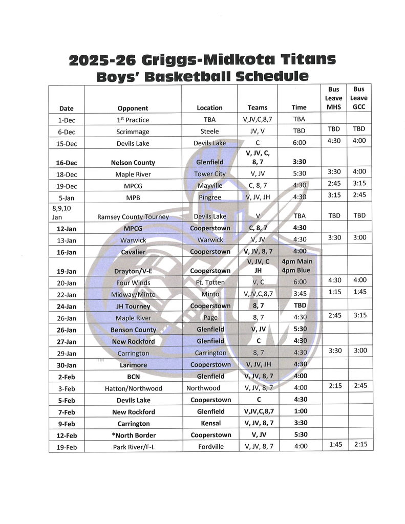 202-26 BBB Schedule
