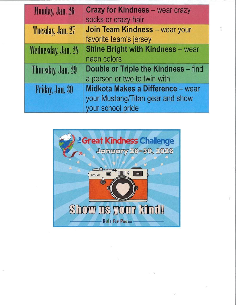 Dress-up Days for Kindness Week