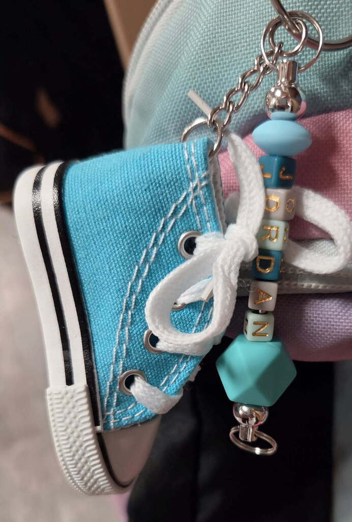 Lace Leaders key chain