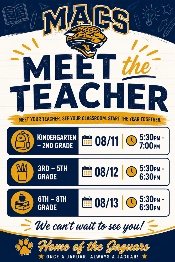 MACS Meet the Teacher