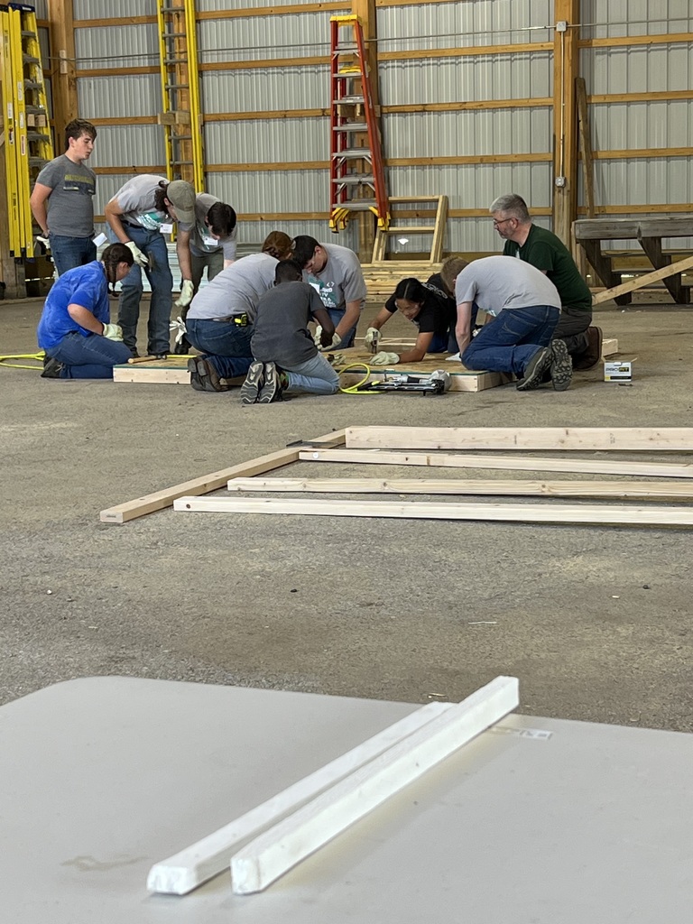 Day 2 of construction camp