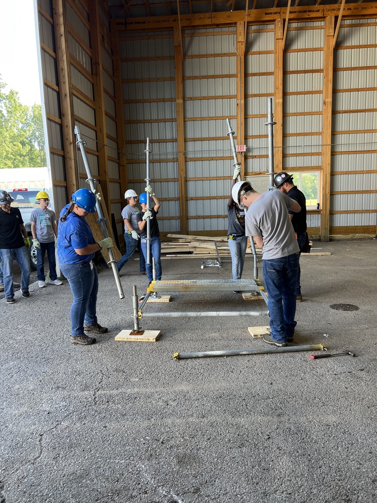 Day 2 of construction camp