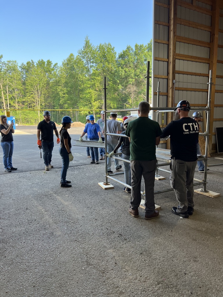 Day 2 of construction camp