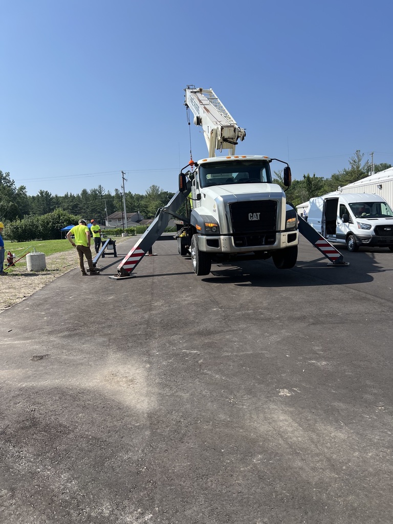 Day 2 of construction camp