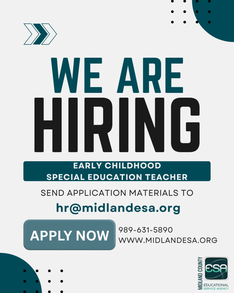 We are hiring early childhood special education teacher