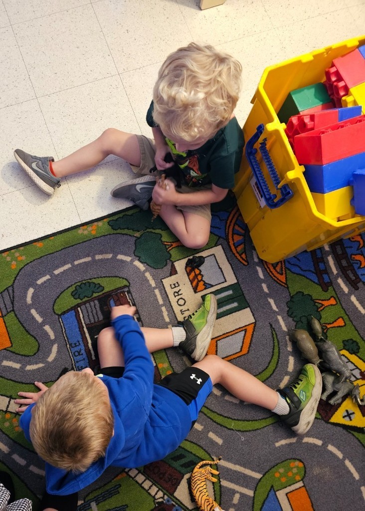Children playing.