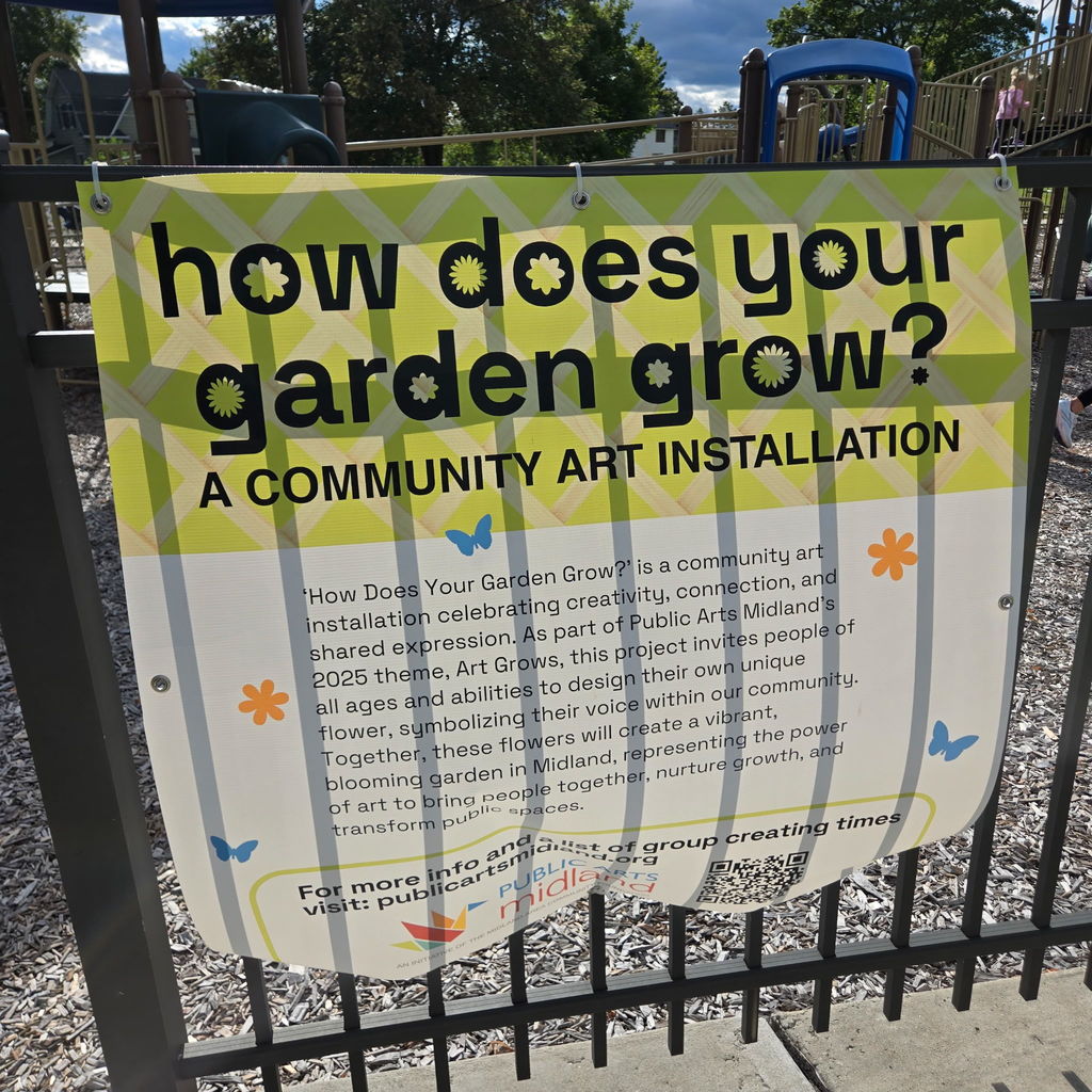 MCESA Art for Public Arts Midland Garden
