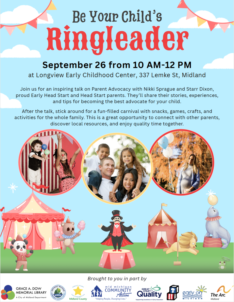 Be Your Child's Ringleader Event Flyer