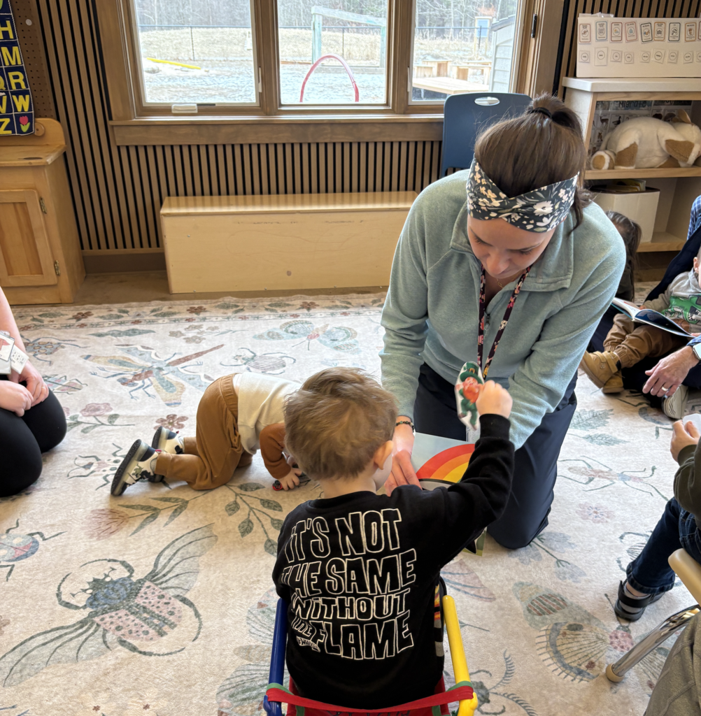 Lexi Umlor Speech Language Pathologist in Classroom