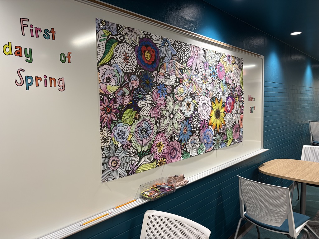 Student First Day of Spring Coloring