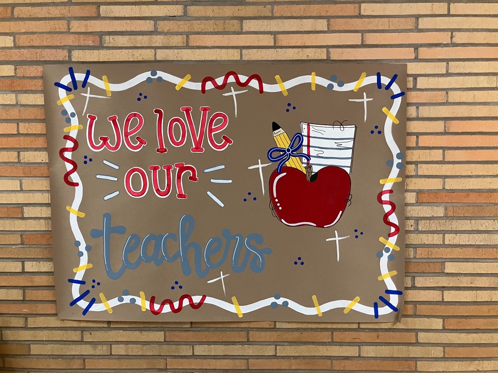 We Love Our Teachers Sign