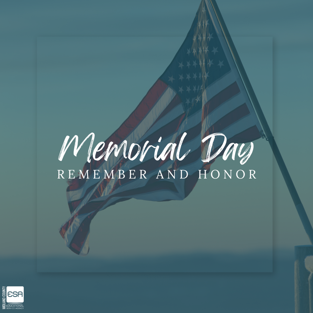 Memorial Day Remember and Honor American Flag