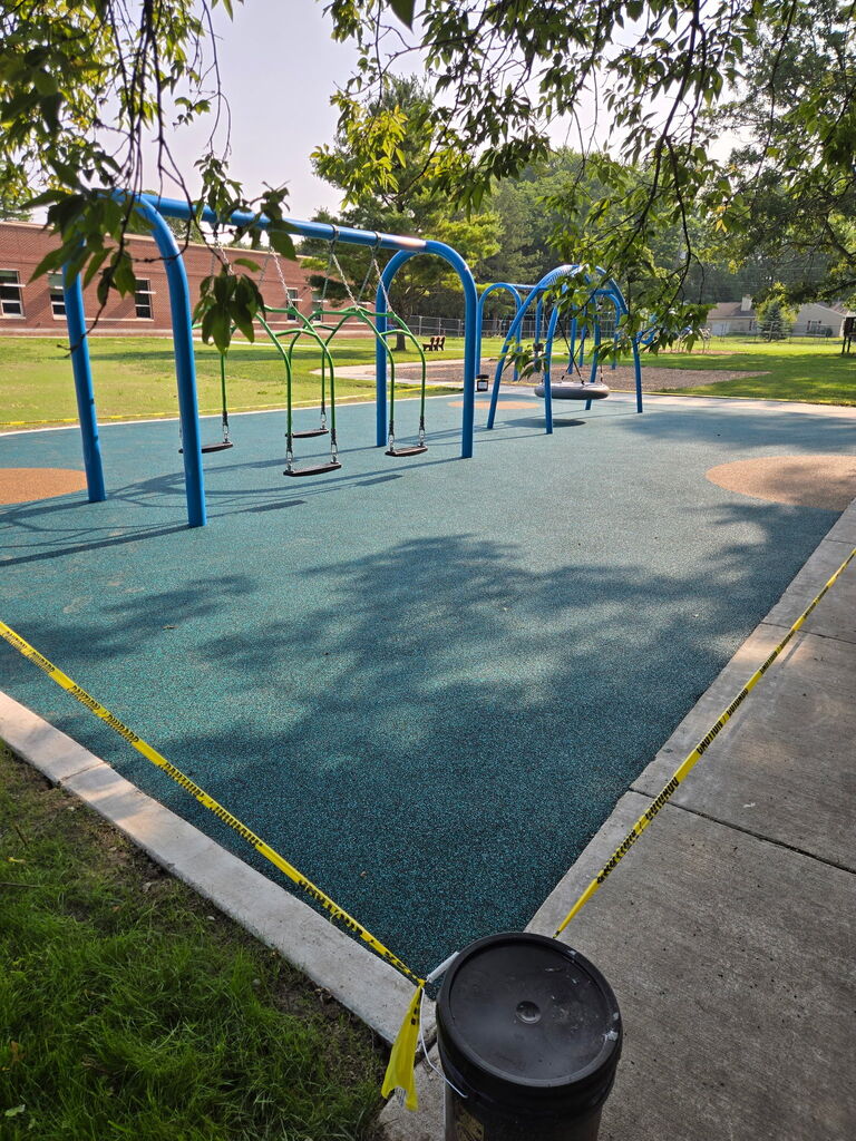 Poured in Place at Sugnet School