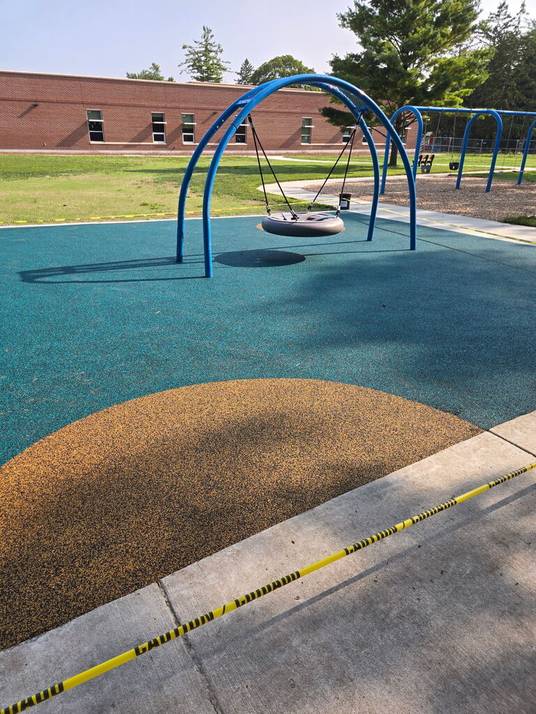 Poured in Place at Sugnet School