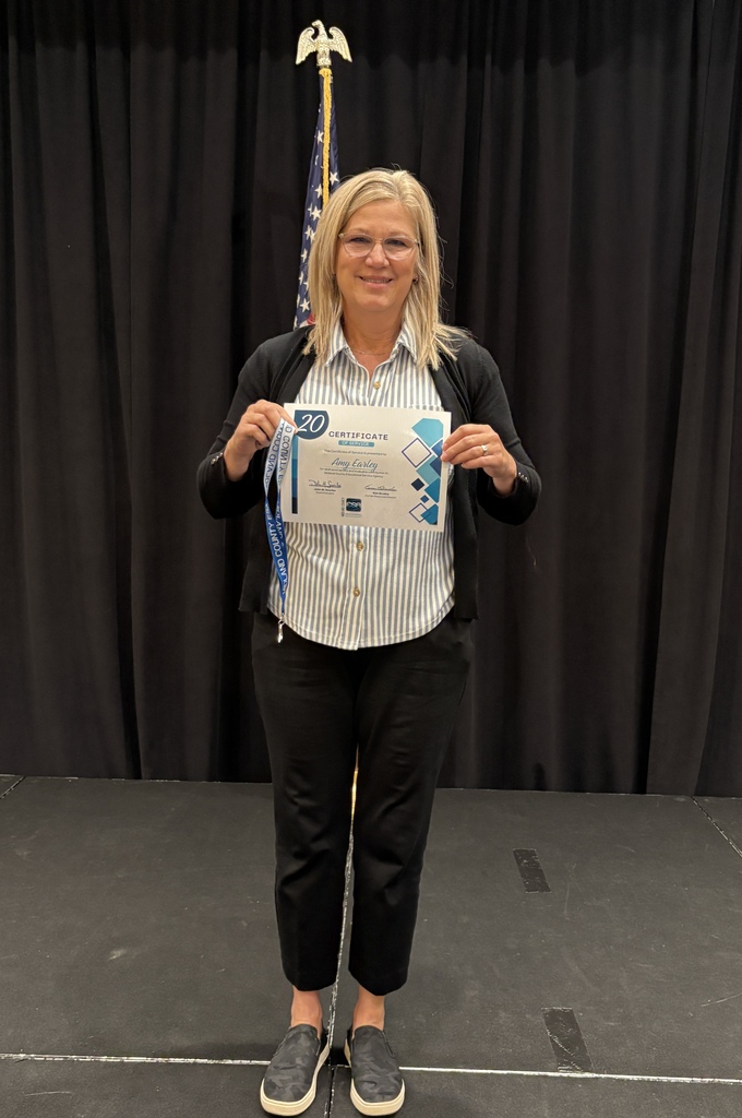 Amy Earley Years of Service