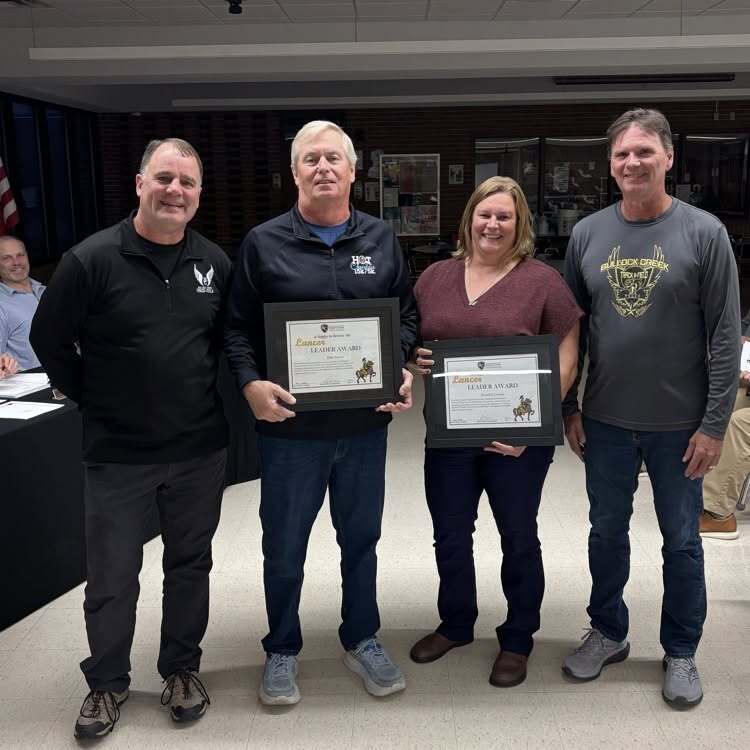 Jennifer Coston, Dan Varner Leader Award Recognition